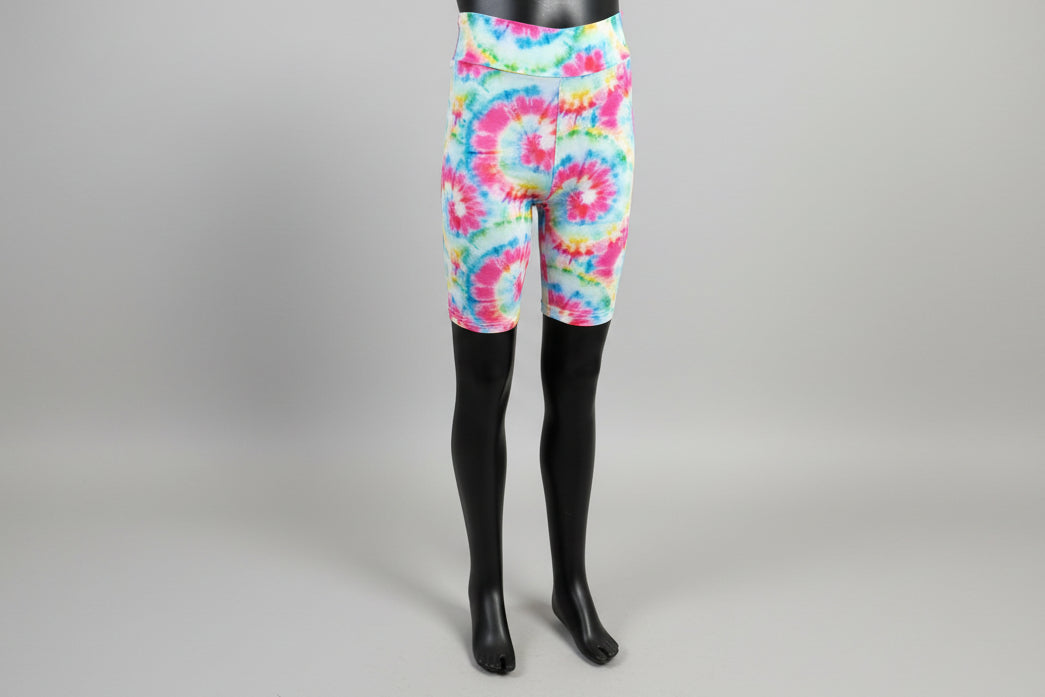 Long, soft, bright, girl's shorts, choice of pattern & size