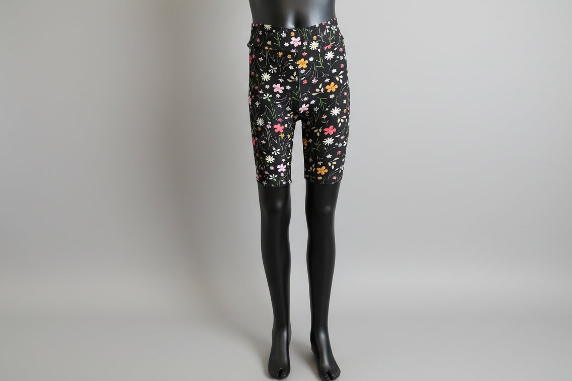 Soft, stretch, girls shorts, choice of pattern & size!