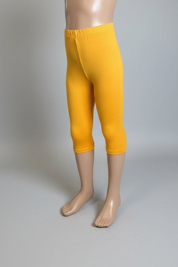 Lightweight solid colour Capri leggings, choice of colours and sizes!
