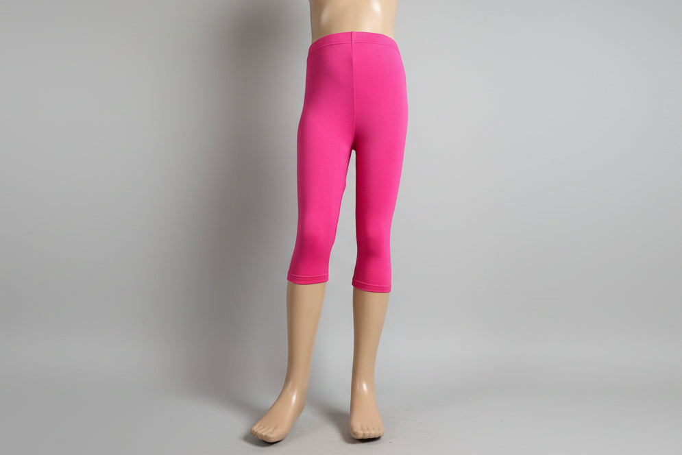 Lightweight solid colour Capri leggings, choice of colours and sizes!