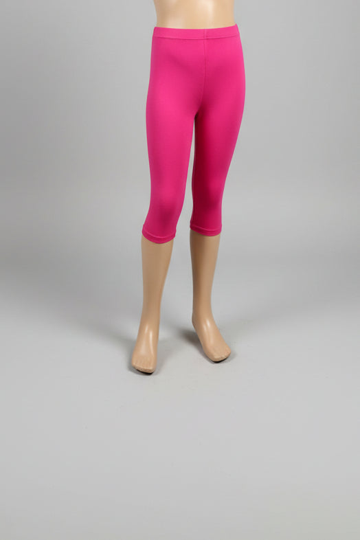Lightweight solid colour Capri leggings, choice of colours and sizes!