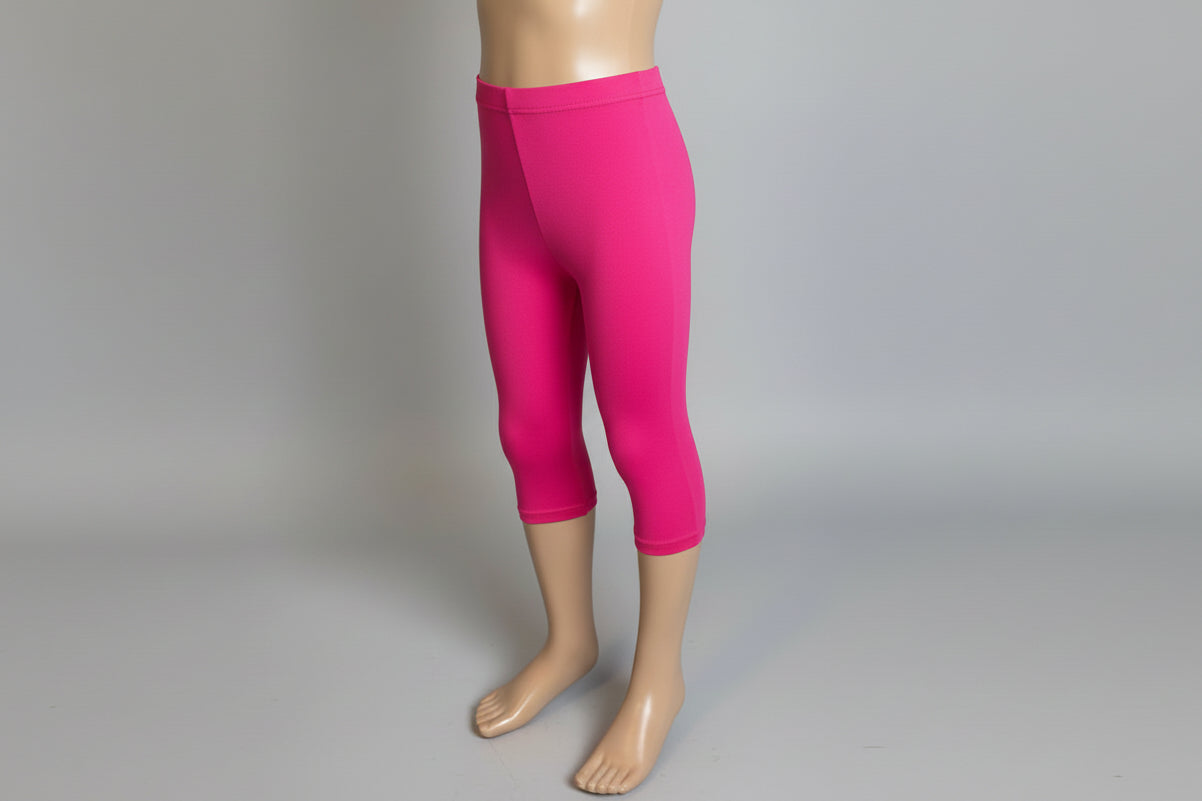 Lightweight solid colour Capri leggings, choice of colours and sizes!