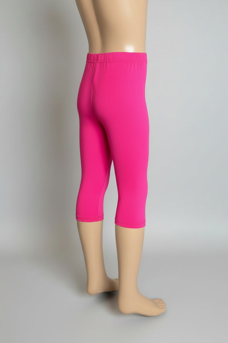 Lightweight solid colour Capri leggings, choice of colours and sizes!