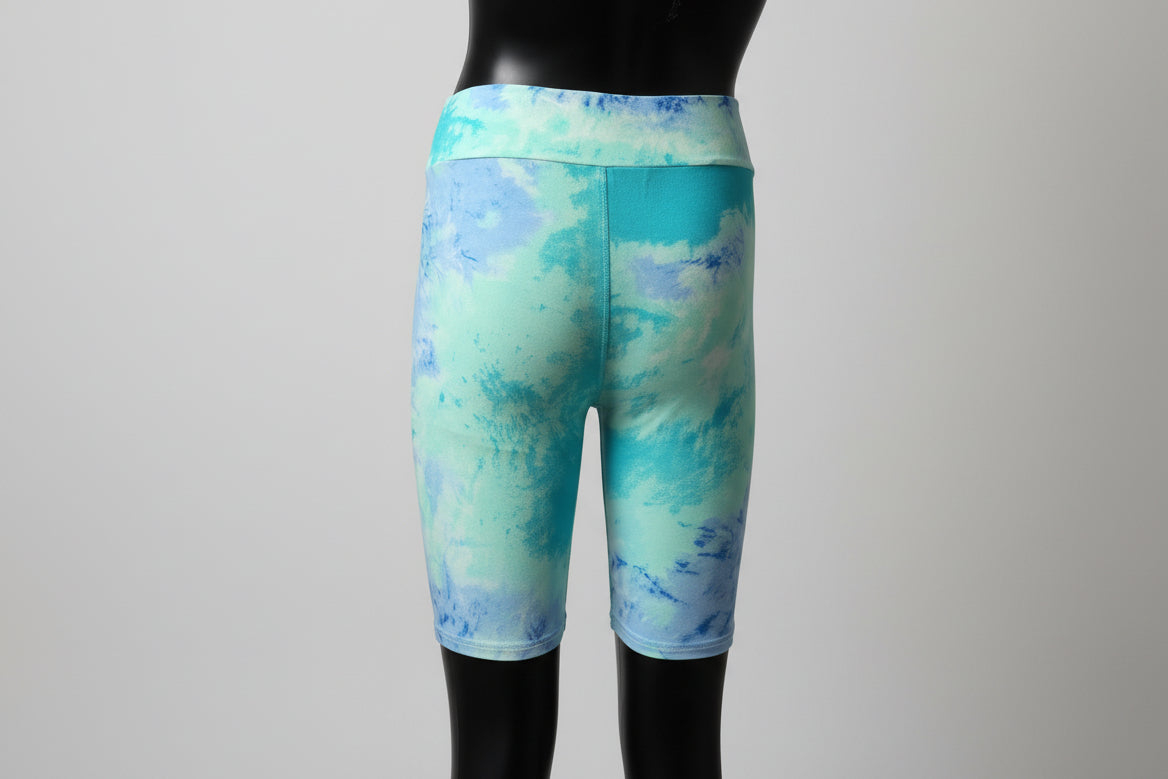 Long, soft, bright, girl's shorts, choice of pattern & size