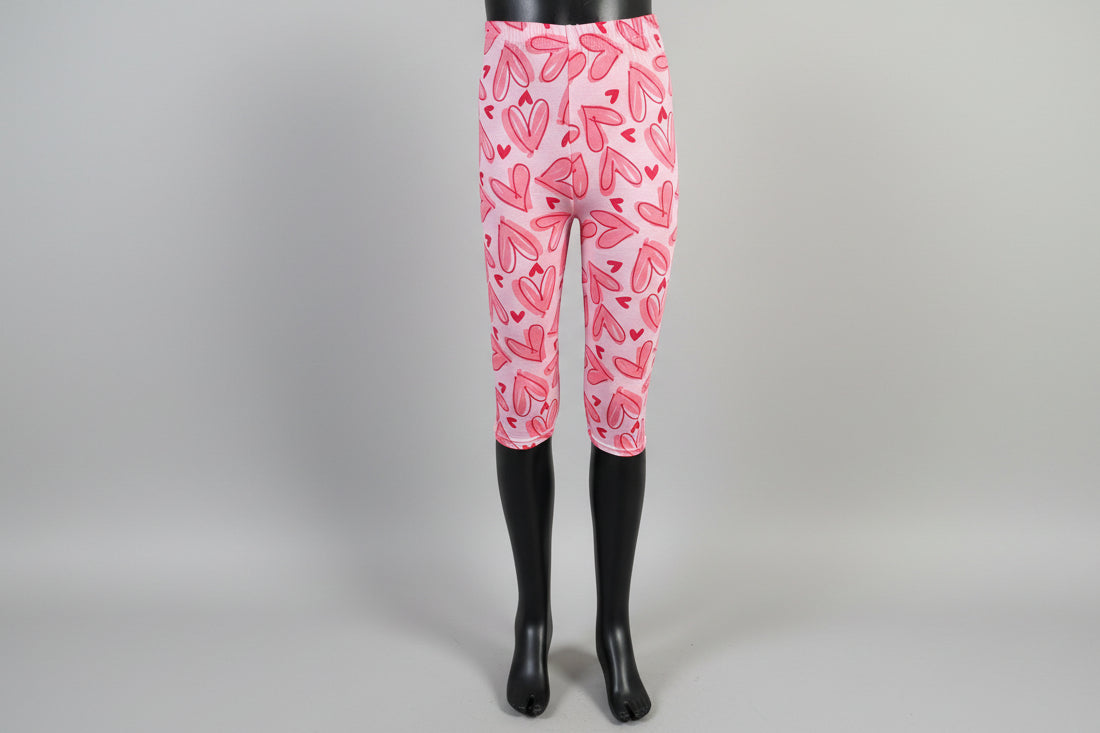 Patterned Capri leggings, choice of size & design!