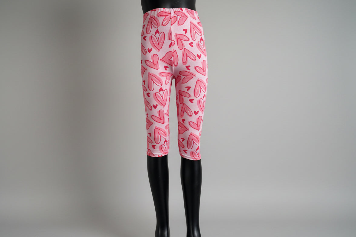 Patterned Capri leggings, choice of size & design!