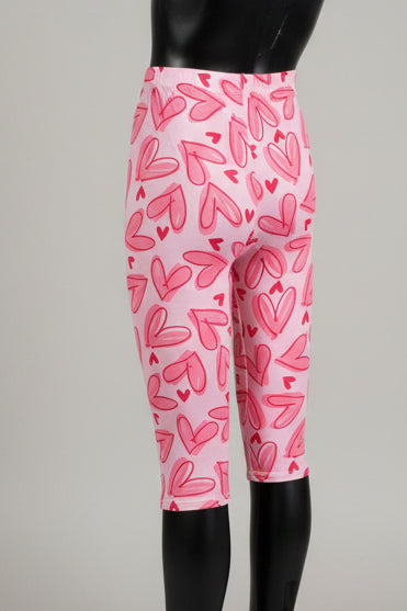 Patterned Capri leggings, choice of size & design!