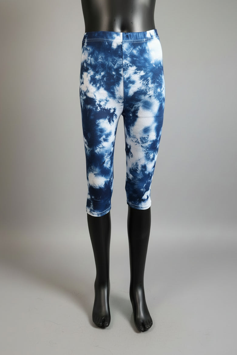 Patterned Capri leggings, choice of size & design!