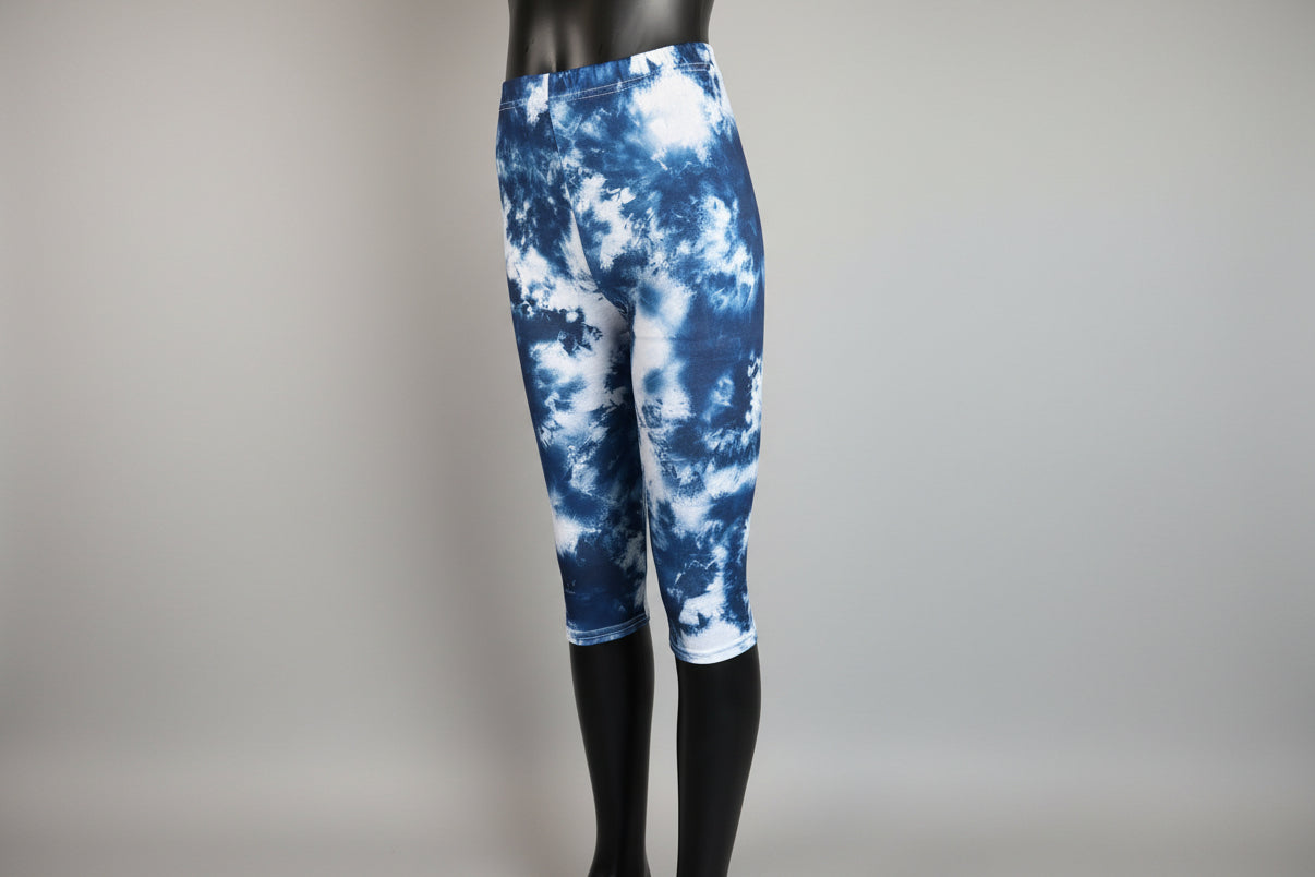 Patterned Capri leggings, choice of size & design!