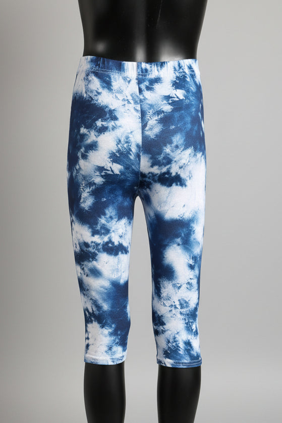 Patterned Capri leggings, choice of size & design!