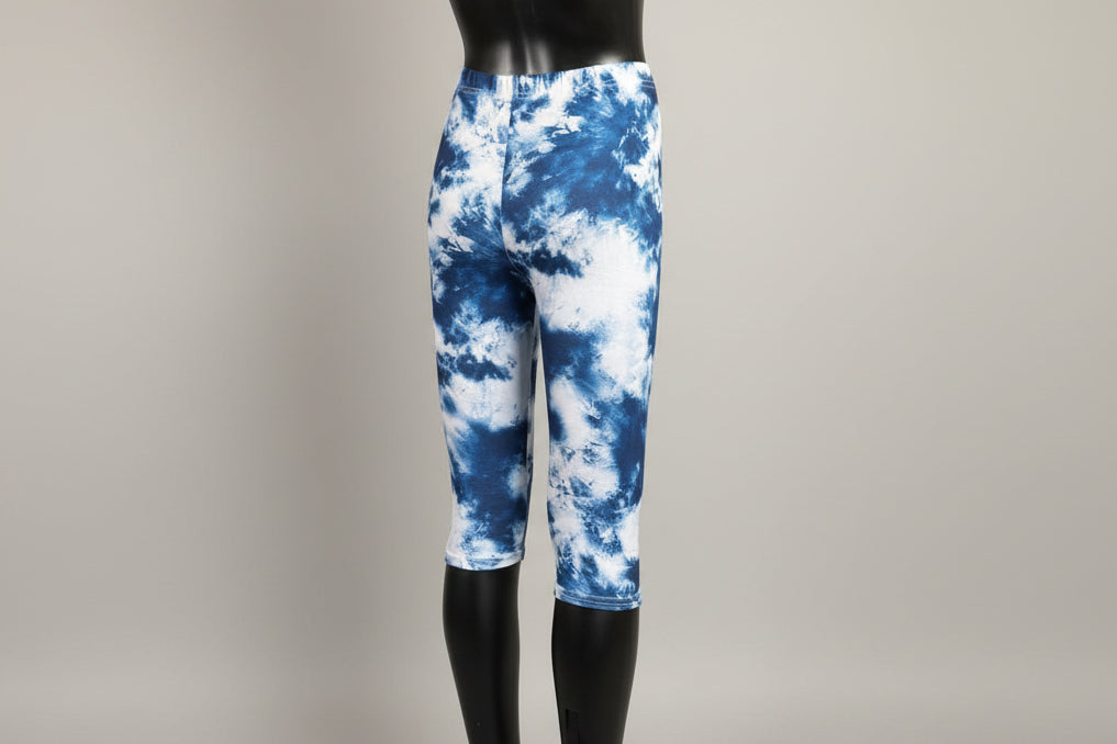 Patterned Capri leggings, choice of size & design!