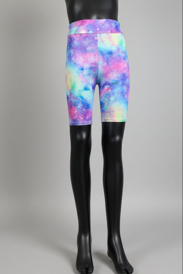 Soft, stretch, girls shorts, choice of pattern & size!