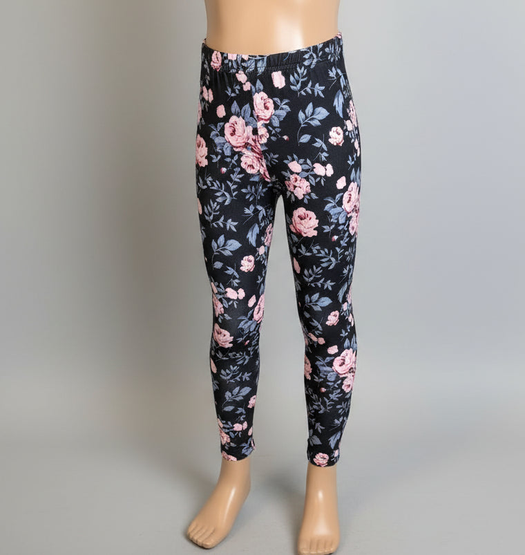 Classic floral leggings