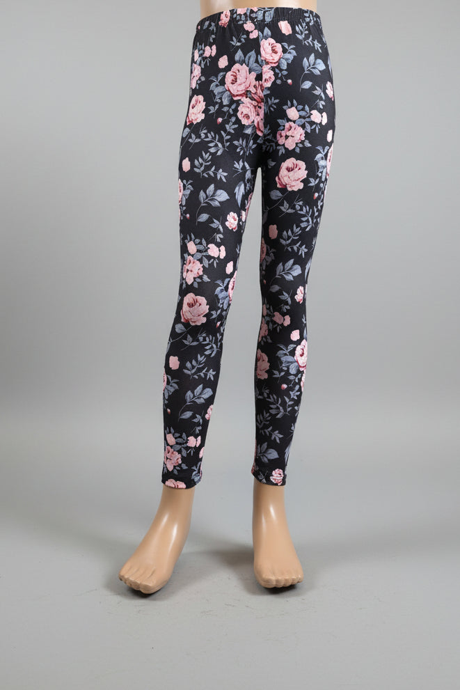 Classic floral leggings