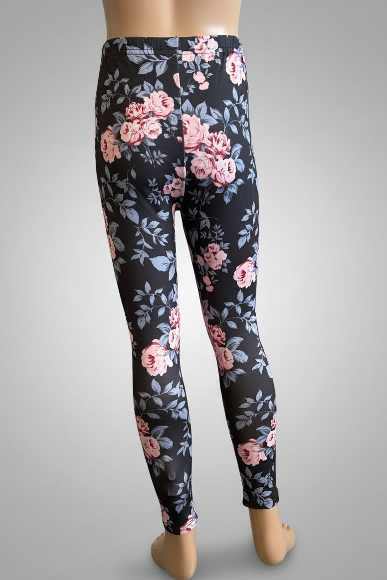 Classic floral leggings