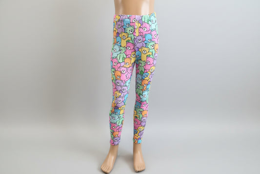 Cute teddy bear leggings