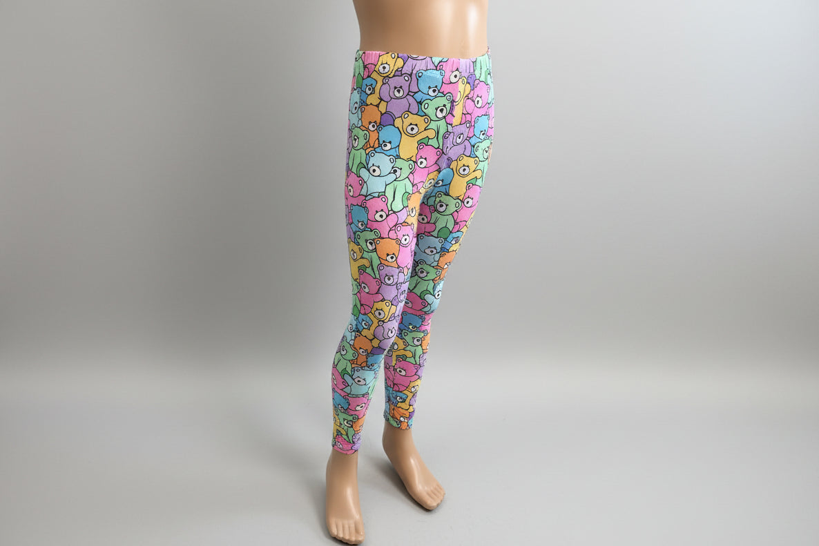 Cute teddy bear leggings