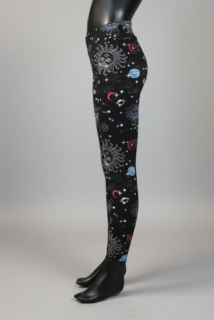 Solar System soft, stretch leggings