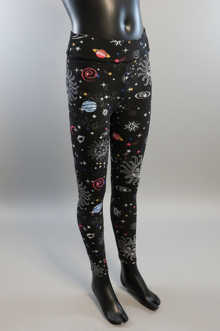 Solar System soft, stretch leggings