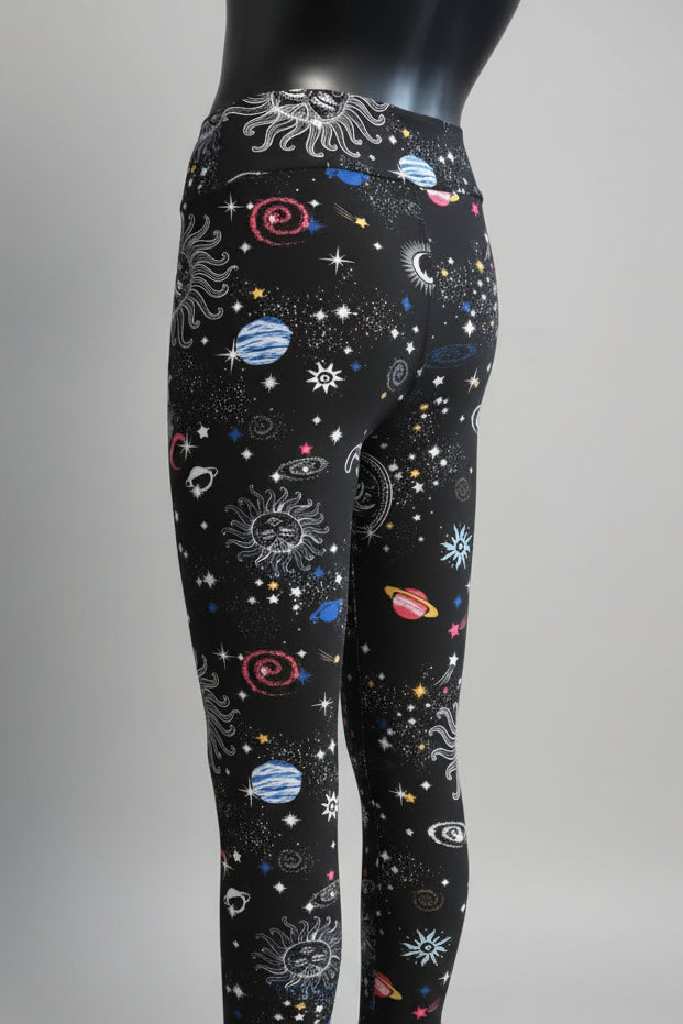 Solar System soft, stretch leggings