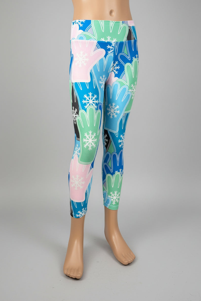 Winter mittens leggings