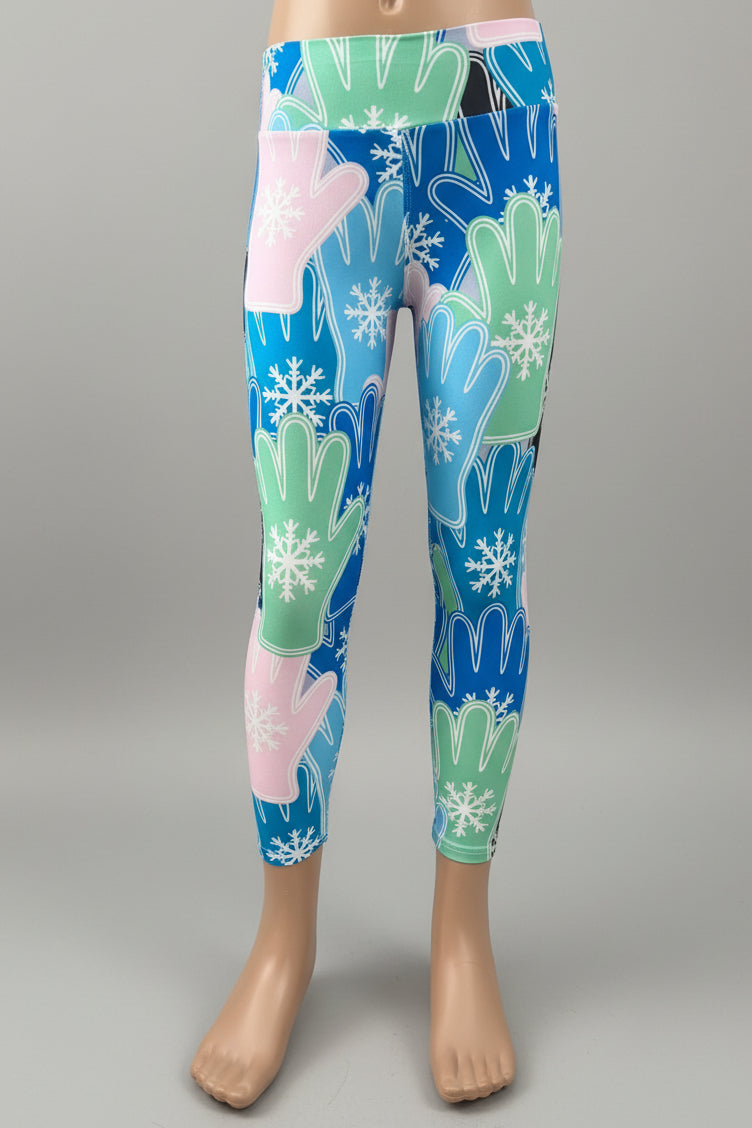 Winter mittens leggings