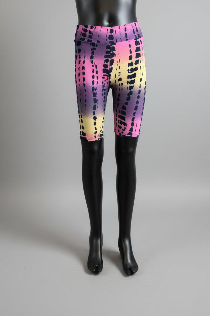 Jazzy design long, soft touch shorts