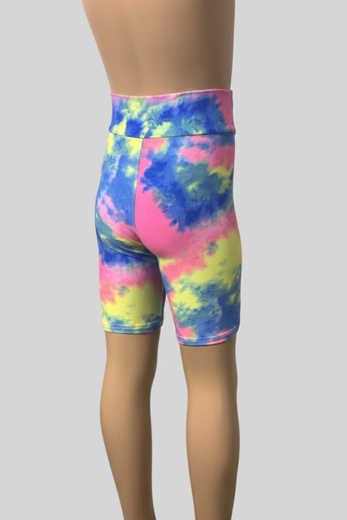Colour burst soft touch long shorts