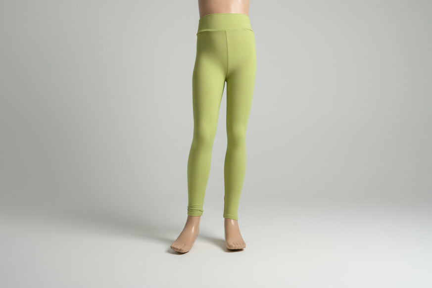 Solid colour, soft, stretch leggings in black, green, navy, grey, orange, pink, fuchsia, purple and more!
