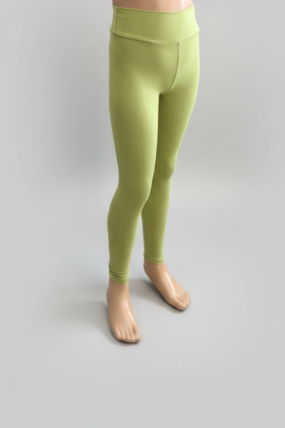 Solid colour, soft, stretch leggings in black, green, navy, grey, orange, pink, fuchsia, purple and more!
