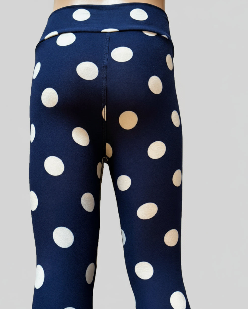 Polka Dot full length stretch leggings