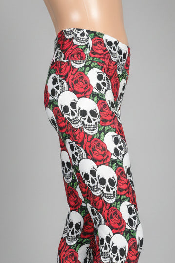 Skulls and Roses soft touch leggings
