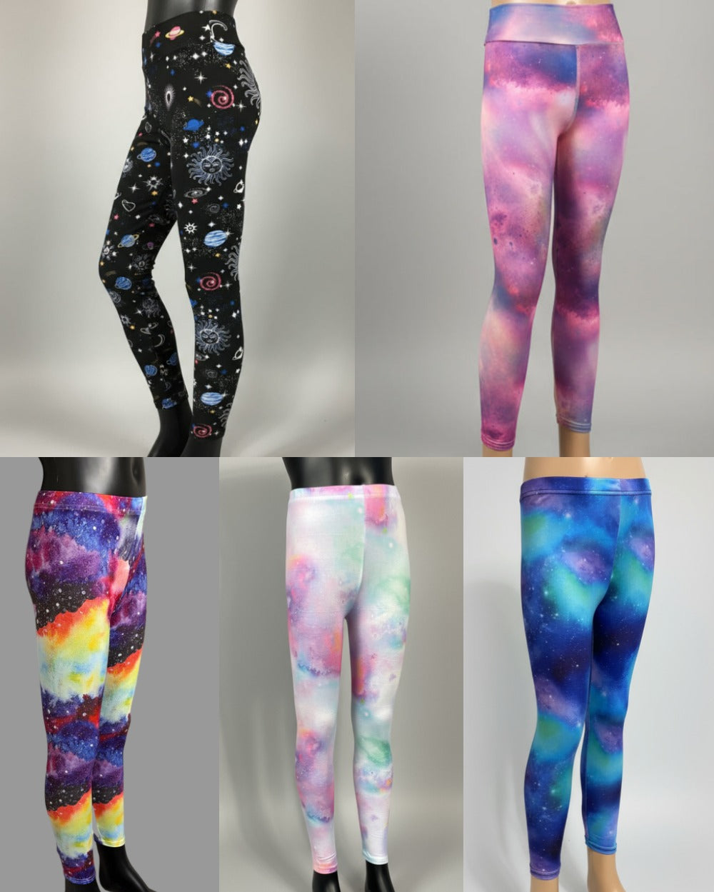 Space design leggings, choice of pattern!