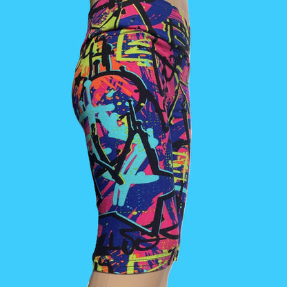 Surfer style Bermuda shorts