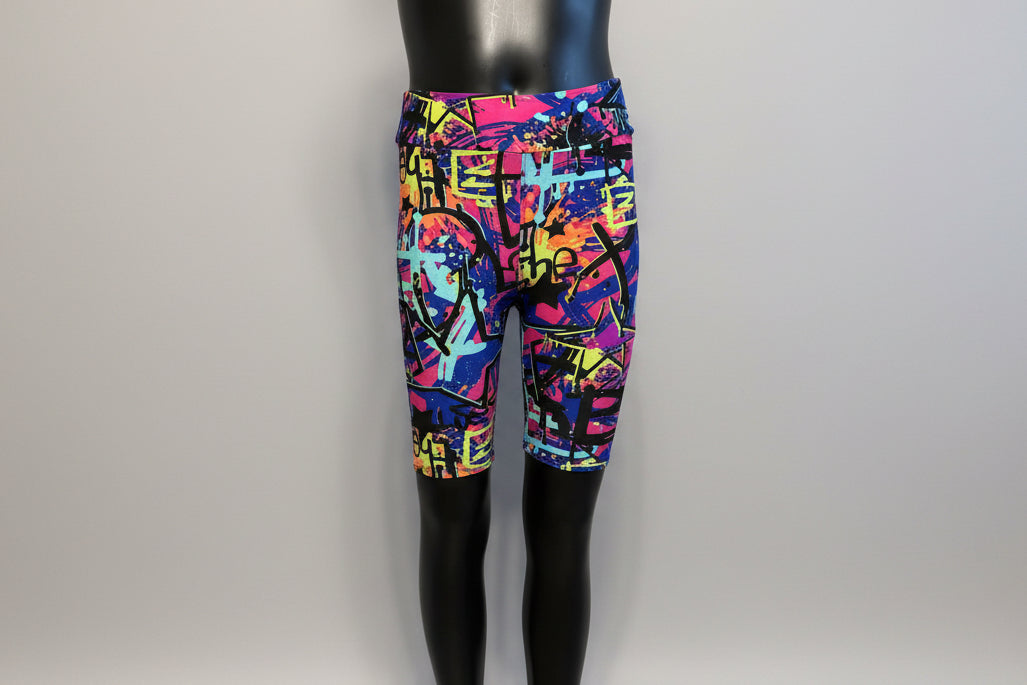Surfer design long, soft touch shorts