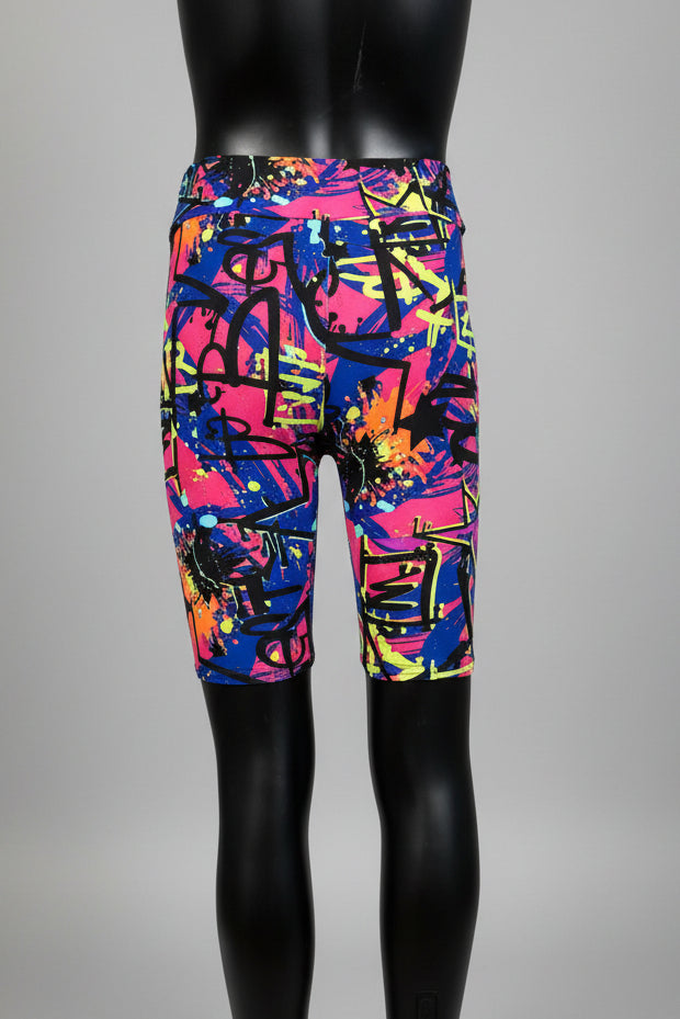 Surfer design long, soft touch shorts