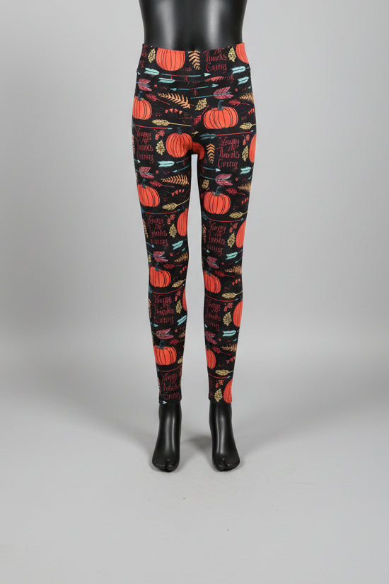 Thanksgiving holiday leggings