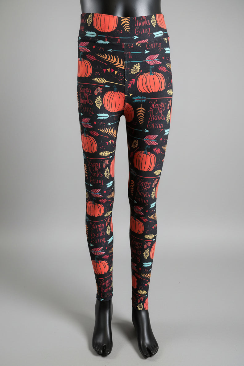 Thanksgiving holiday leggings