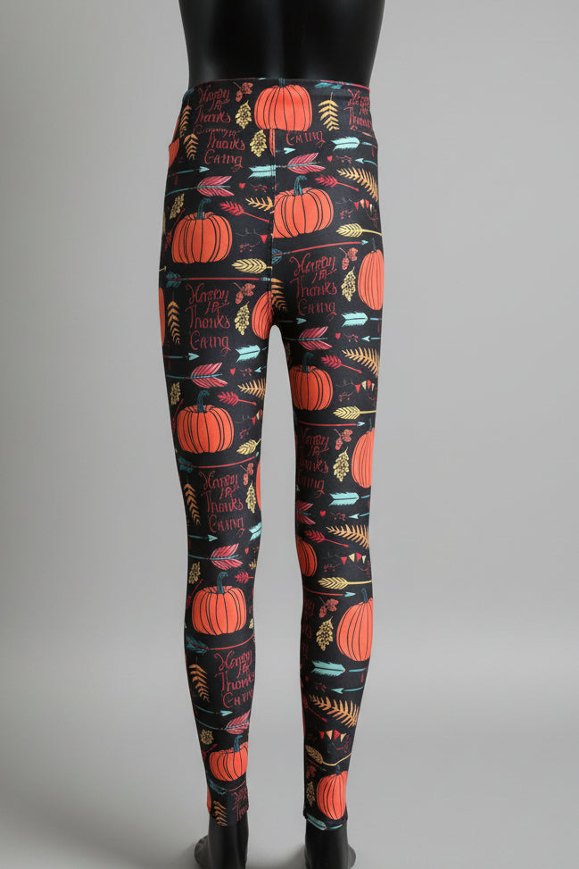 Thanksgiving holiday leggings