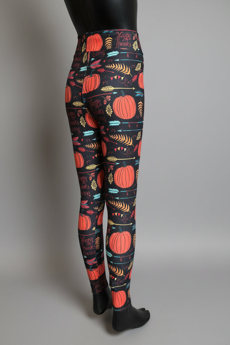 Thanksgiving holiday leggings