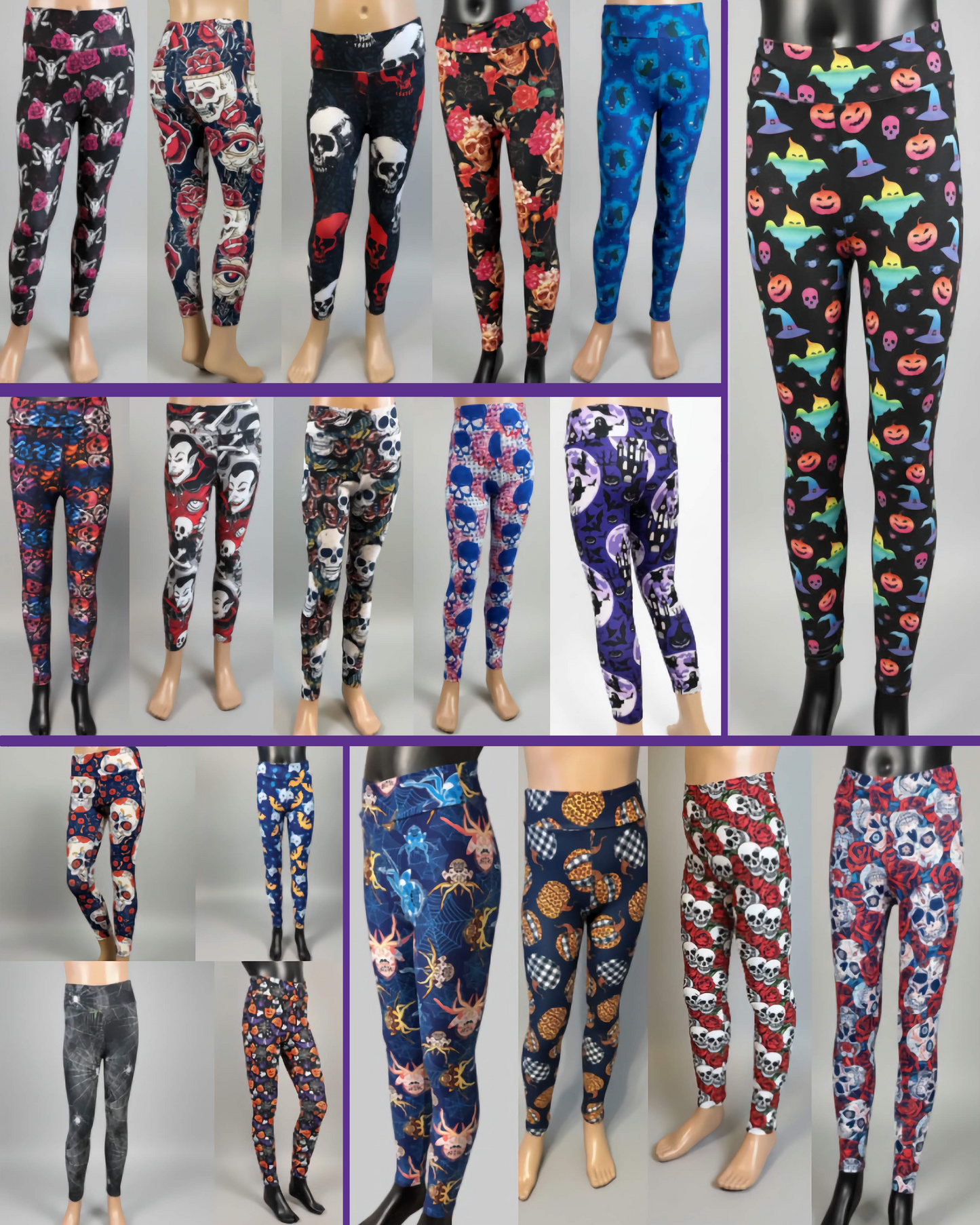 Goth style & Halloween Leggings!