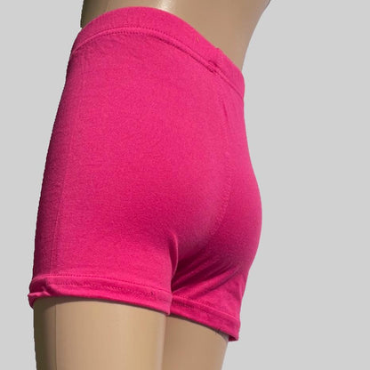 Vibrant fuchsia summer shorts