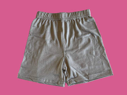 Girls grey summer shorts